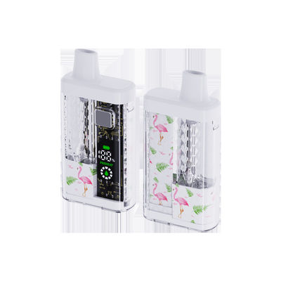 세라믹 난방 원자 CBD 일회용 배프 장치 2ml 부피 280mAh 배터리 C 타입 충전 1.3Ω 저항
