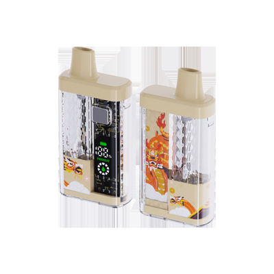 버튼 활성화 500mAh cbd 5ml 부피와 스테인리스 스틸 중앙 포스트