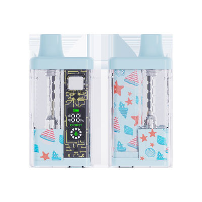 세라믹 코어 CBD 바이프 펜 2ml 1ml 세라믹 280mAh 배터리 C형 충전