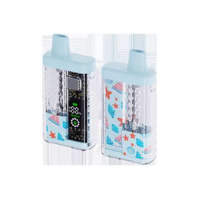 500mAh 버튼 활성화 CBD 바이프 펜 1.5Ω 저항 5ml C형 충전 316L 스테인리스 스틸
