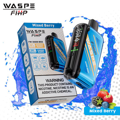 OEM 28ml E 주스 용량 Rgb 라이트 베이프 장치 28000 파프 1ohm 코일