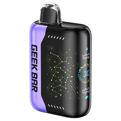 3D 커브 LED 스크린 조절 공기 흐름 기크바르 펄스 X 맛있는 맛vape