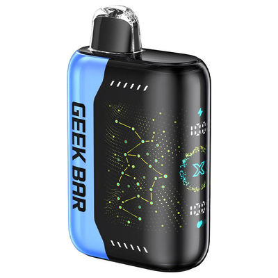 3D 커브 LED 스크린 조절 공기 흐름 기크바르 펄스 X 맛있는 맛vape