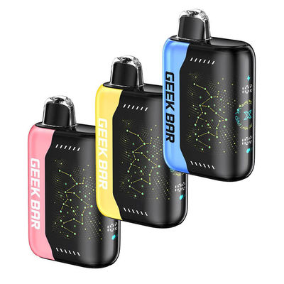 3D 커브 LED 스크린 조절 공기 흐름 기크바르 펄스 X 맛있는 맛vape